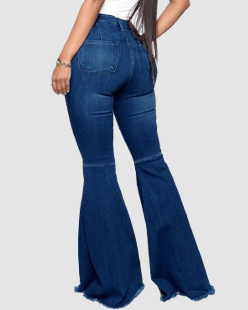 Lindberg | Elastische Mehrfarbige Flare Jeans