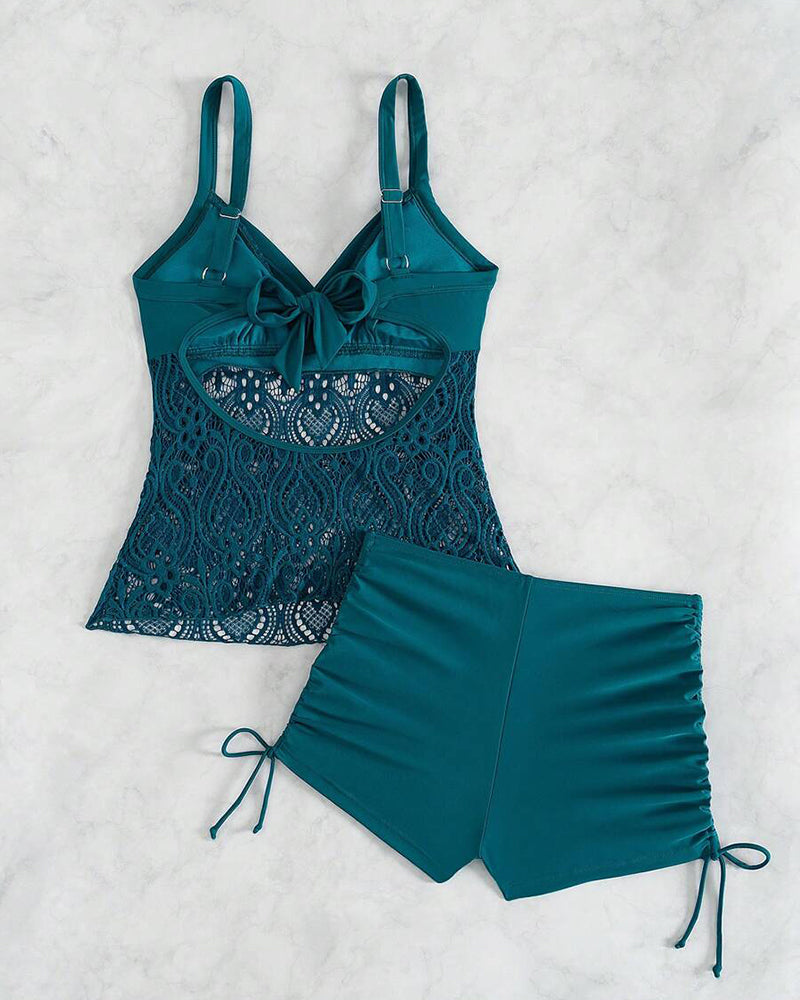 Lindberg | Badeanzug Halter Lace Split