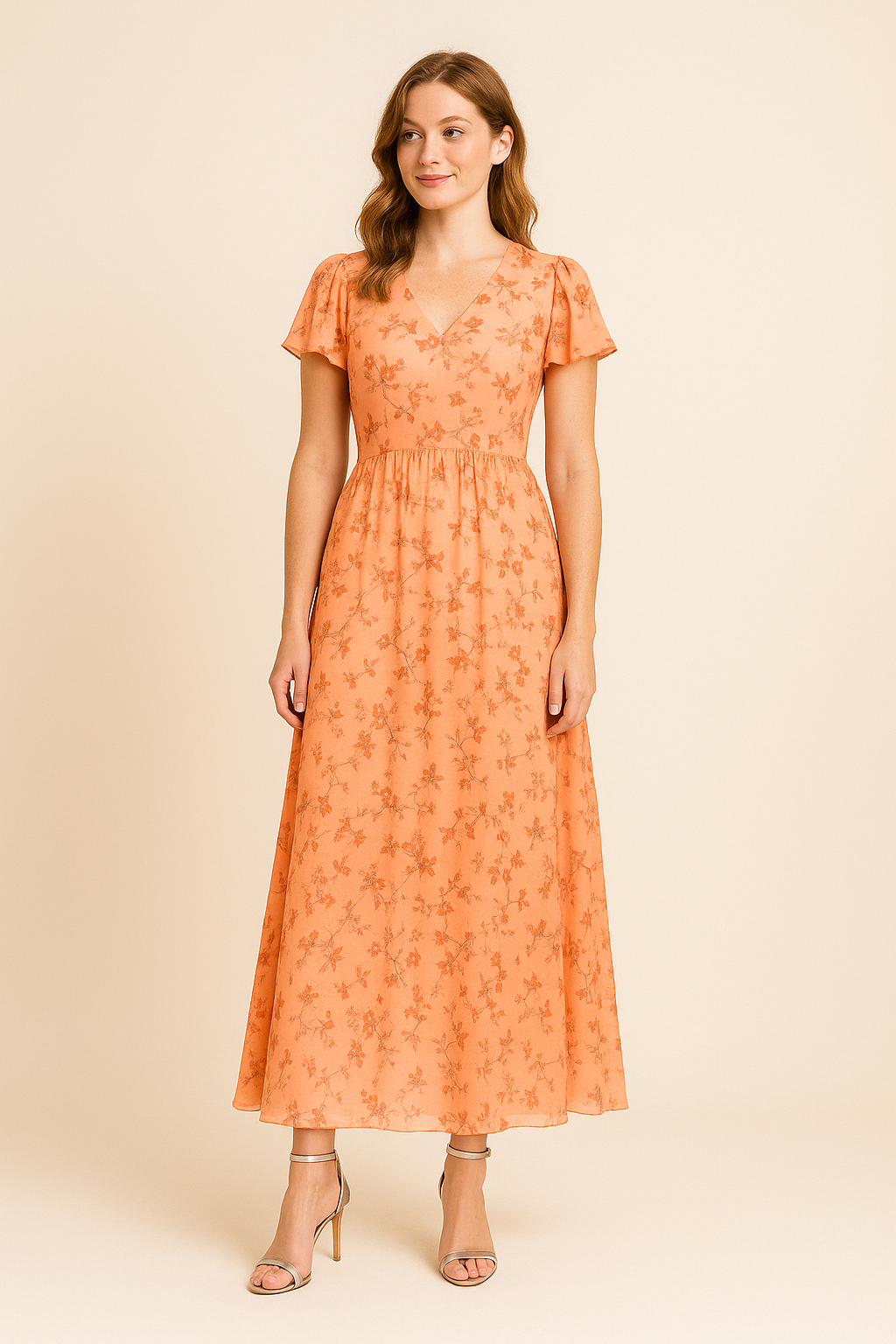 Lindberg | Atmungsaktives Damen Midikleid elegant für Sommer