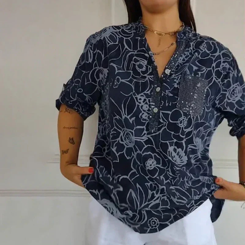 Lindberg | Florallicht Damen Bluse