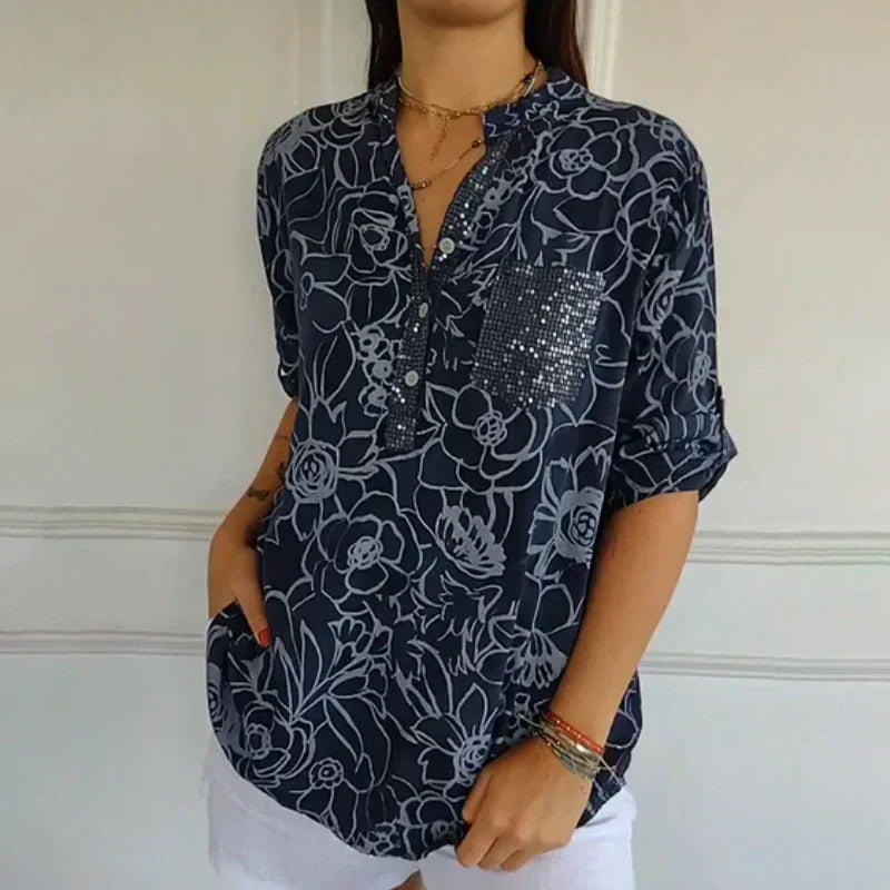Lindberg | Florallicht Damen Bluse