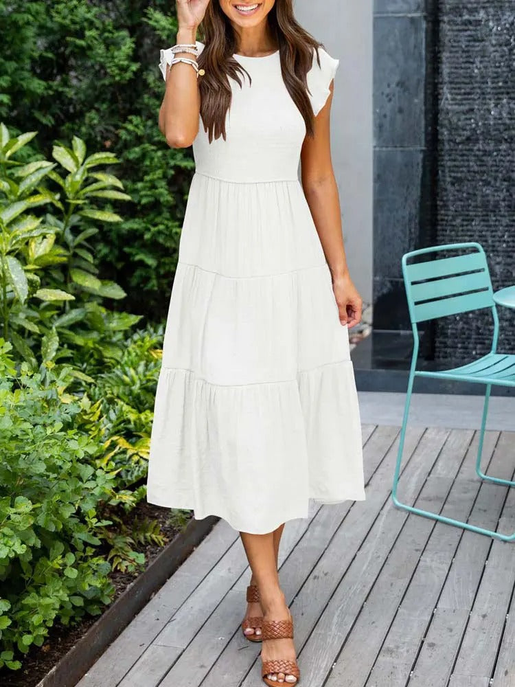 Lindberg | Megan | Raffiniertes bauchbedeckendes Kleid