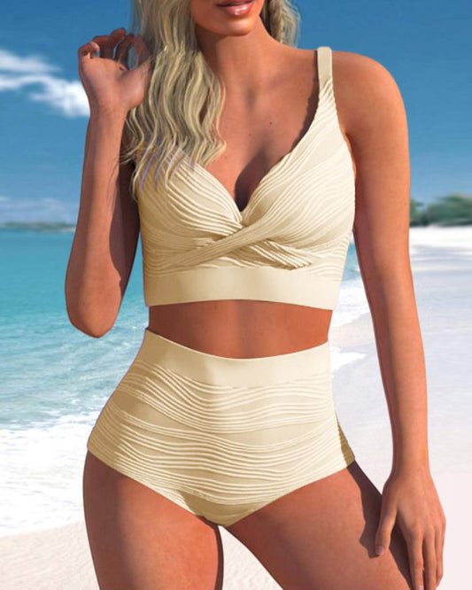 Lindberg | Einfarbige Bikinis mit hoher Taille