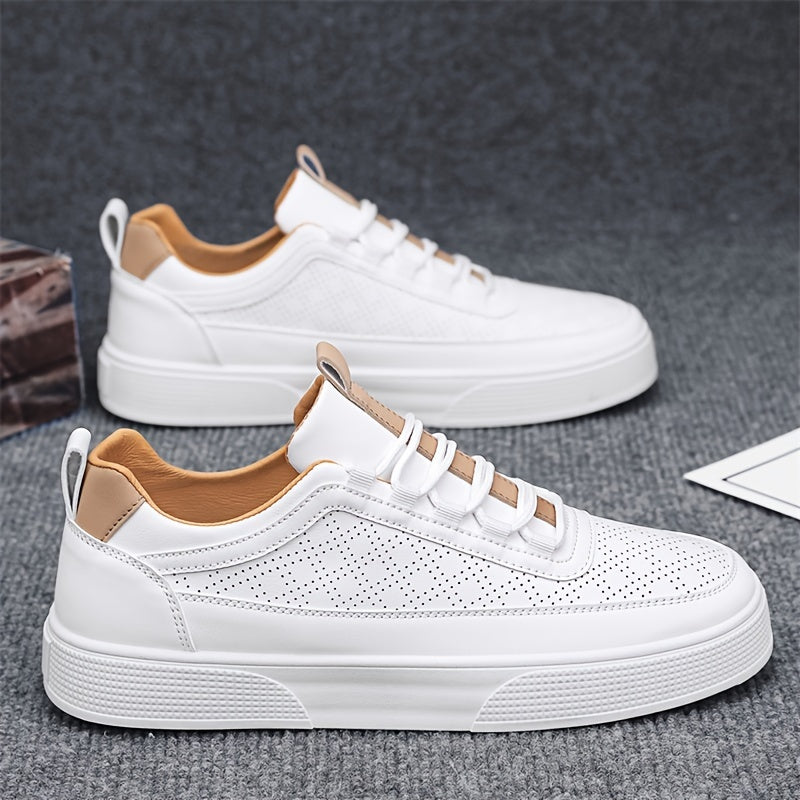 Lindberg | Herren Sneaker Porter in Lederoptik mit luftdurchlässiger Perforation