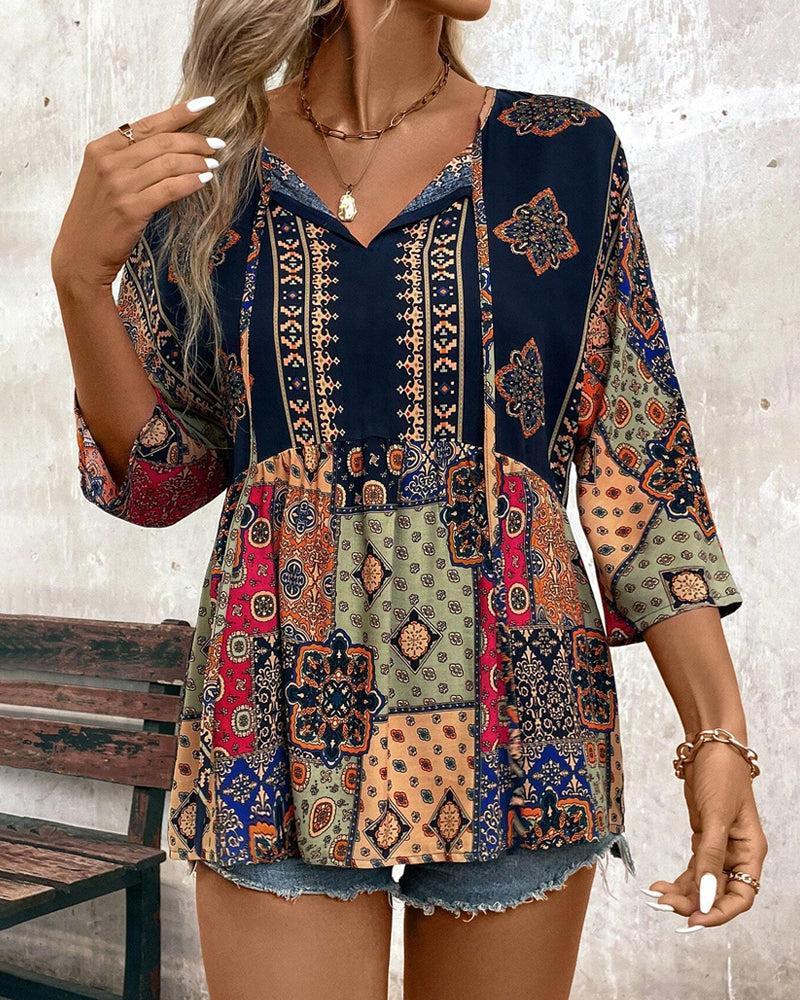 Lindberg | Stilspiel Dreiviertelshirt