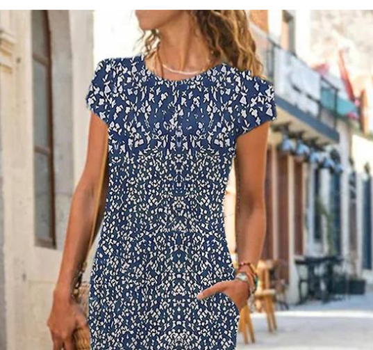 Lindberg | Königsblau Blütenkleid