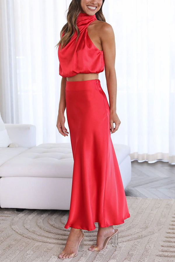 Lindberg | Clara™ Zweiteilige Satin-Kleid-Sets
