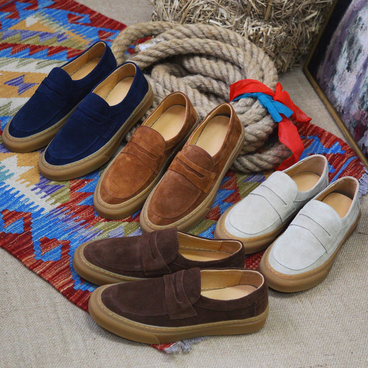 Lindberg | Mallorca Wildleder Slipper
