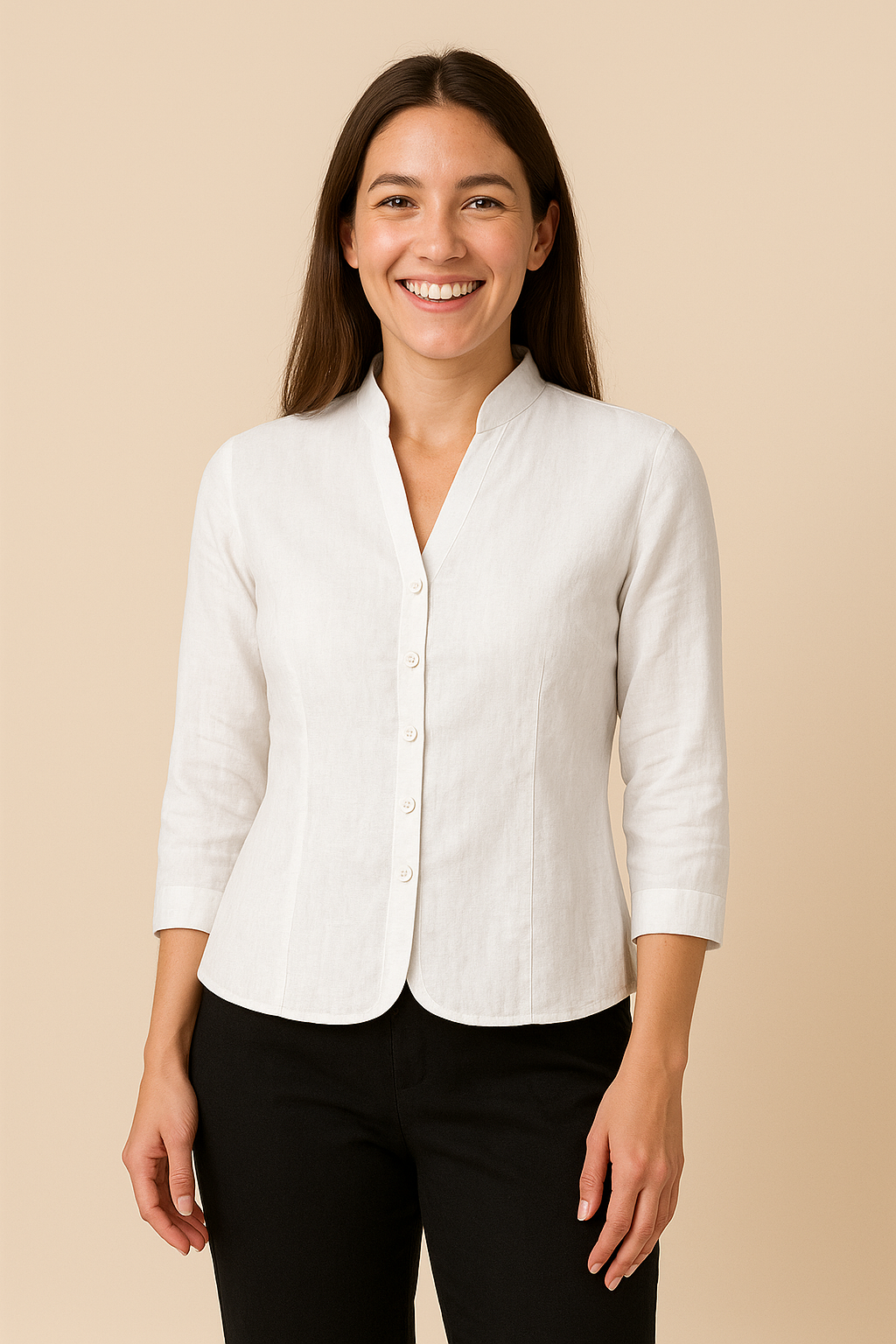 Lindberg | Damen Blazer in Leinenstil leicht und sommerlich für im Büro, Feste & Freizeit