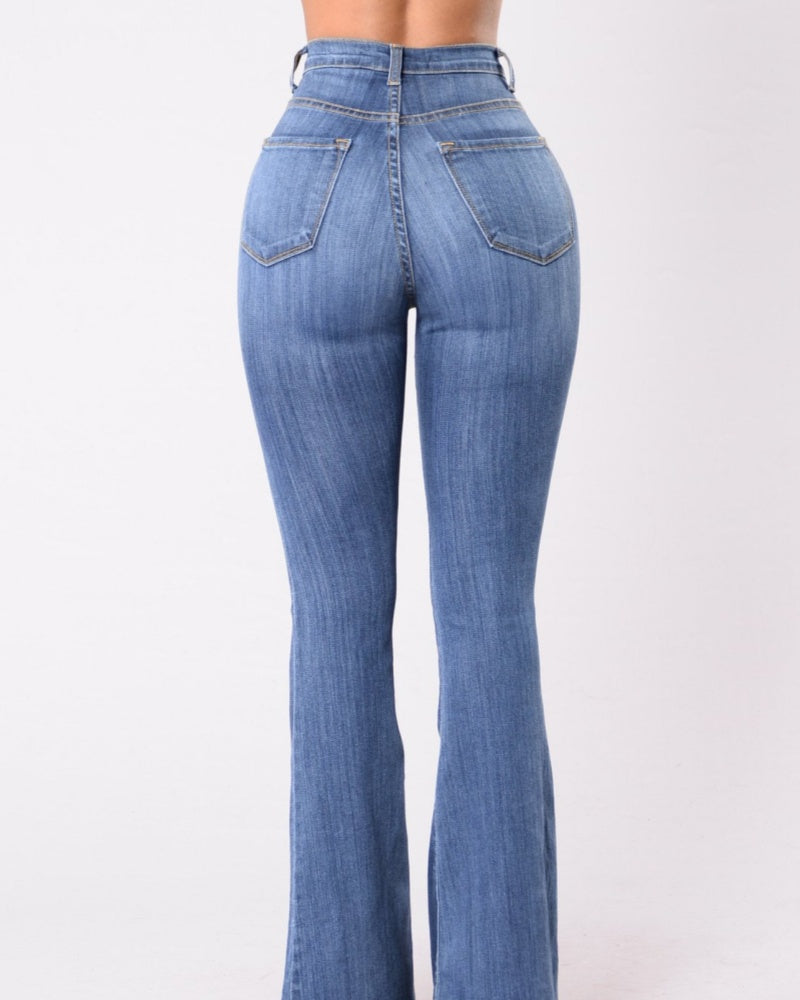 Lindberg | Schlag Jeans mit Hoher Taille