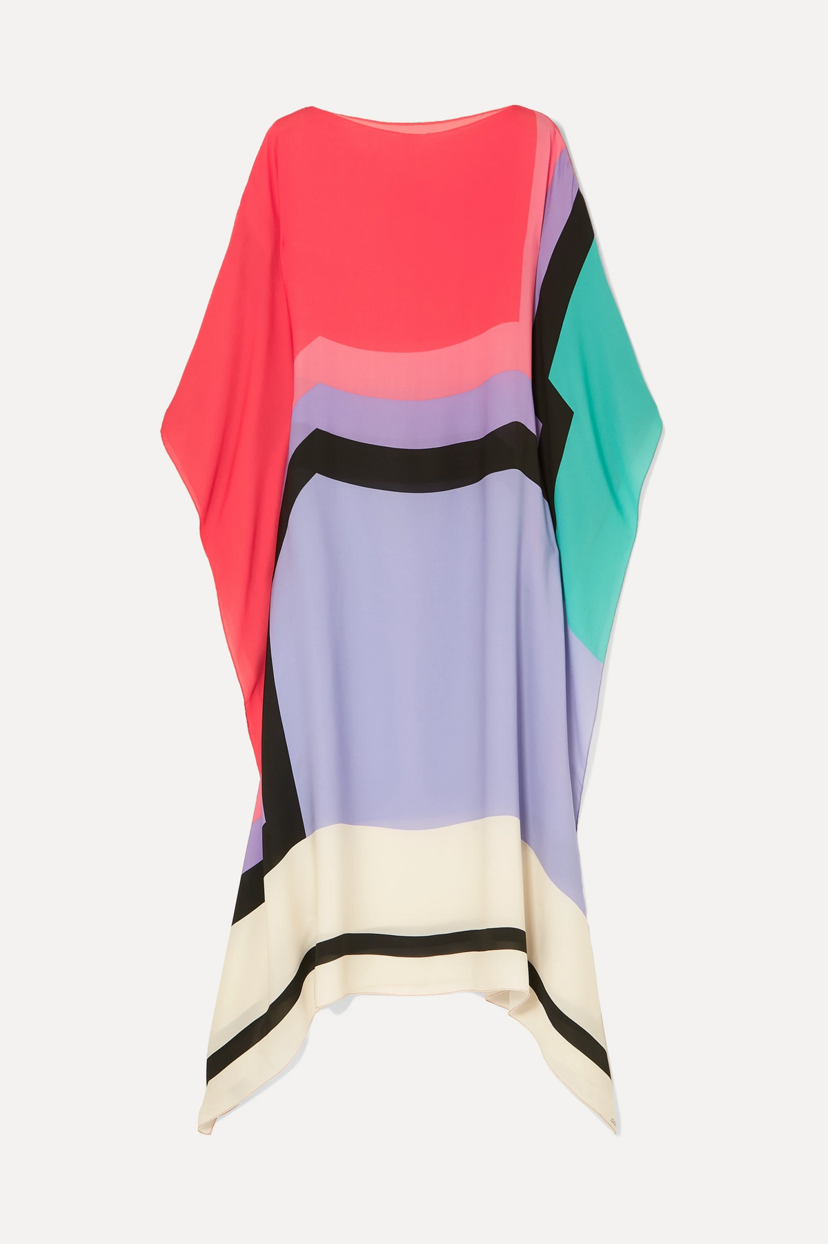 Lindberg | Susan Gestreiftes Patchwork Kleid Mit Druck