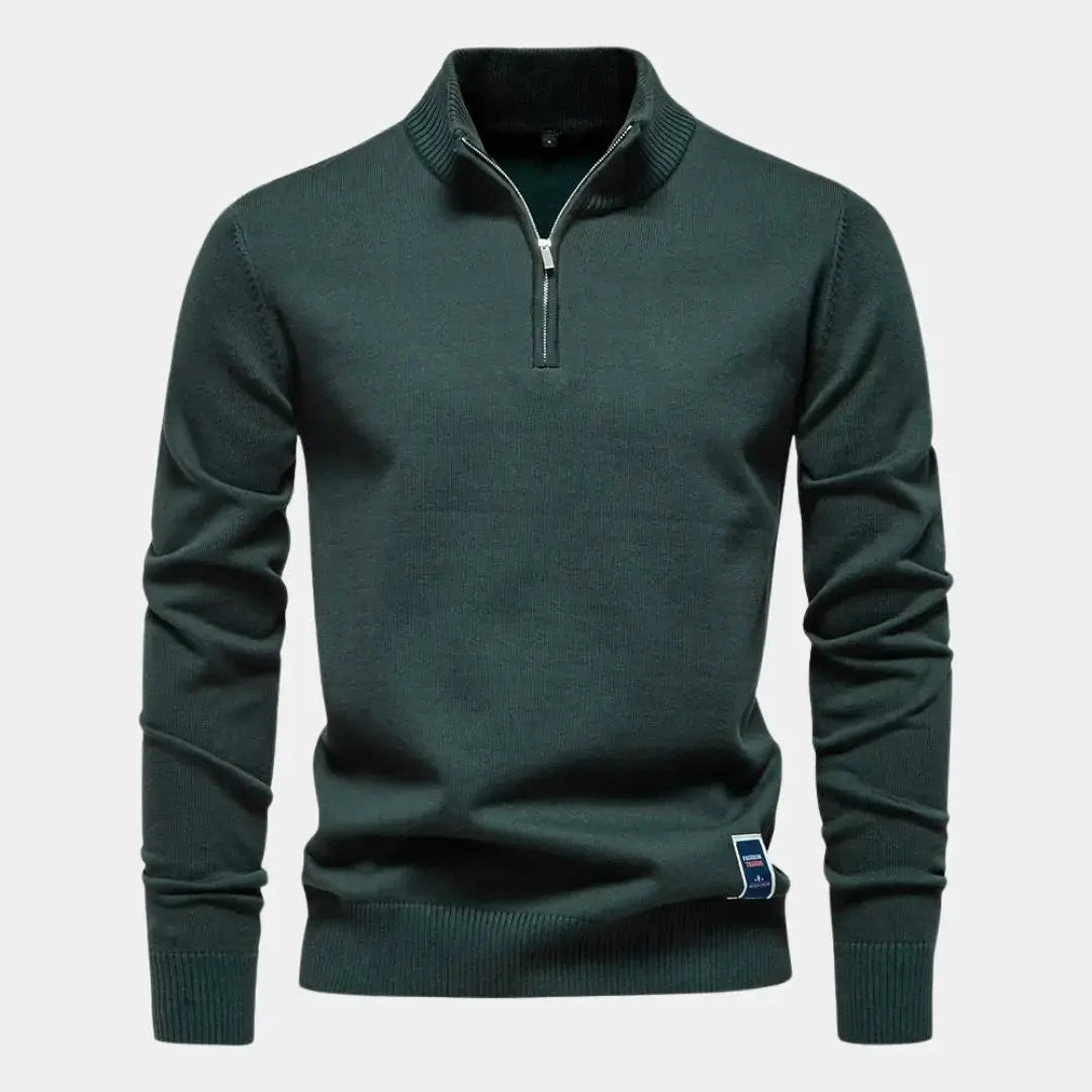 Lindberg | Essential Pullover mit Viertel-Reissverschluss