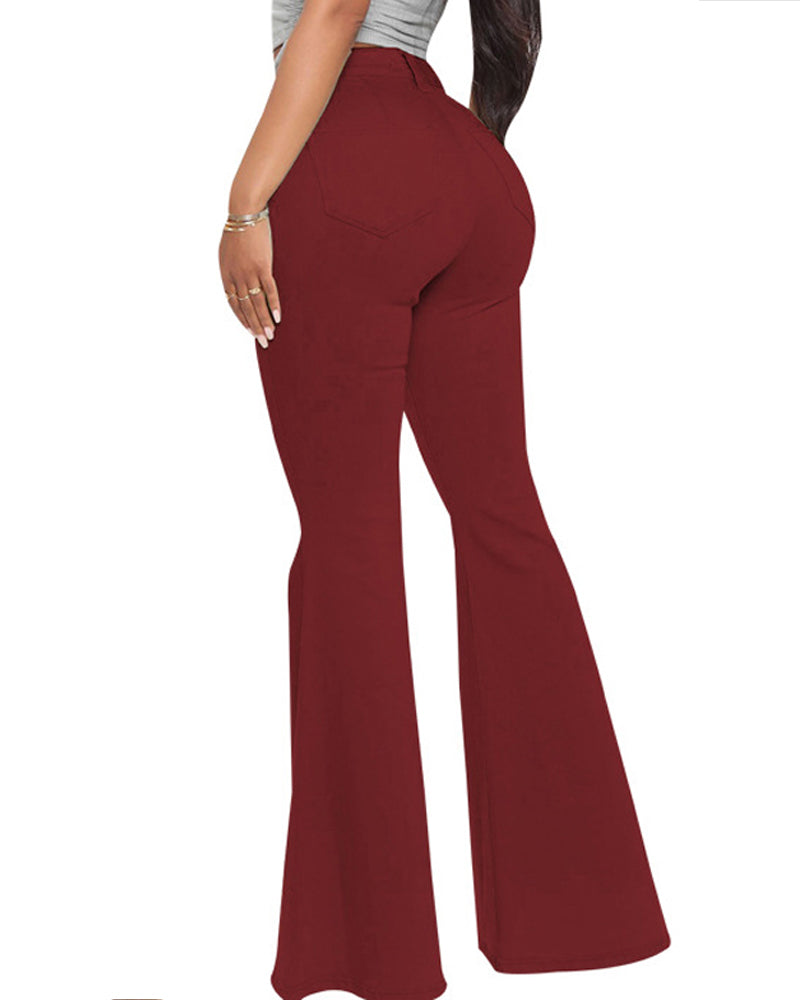Lindberg | Elastische Mehrfarbige Flare Jeans