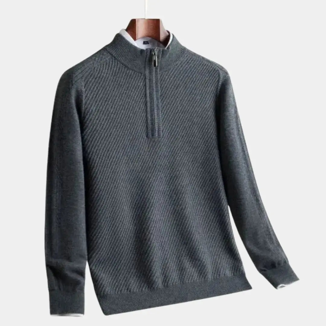 Lindberg | Gestreifter Wollpullover
