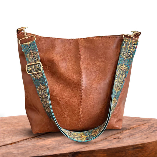 Lindberg | Chelsey™ | Elegante Vintage Schultertasche
