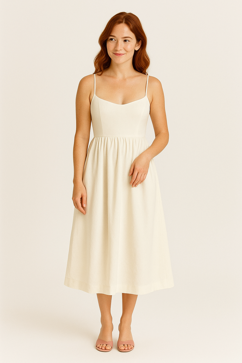 Lindberg | Atmungsaktives Damen A-Linien Midikleid