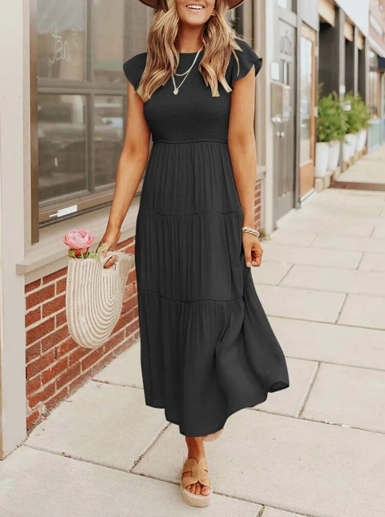 Lindberg | Megan | Raffiniertes bauchbedeckendes Kleid