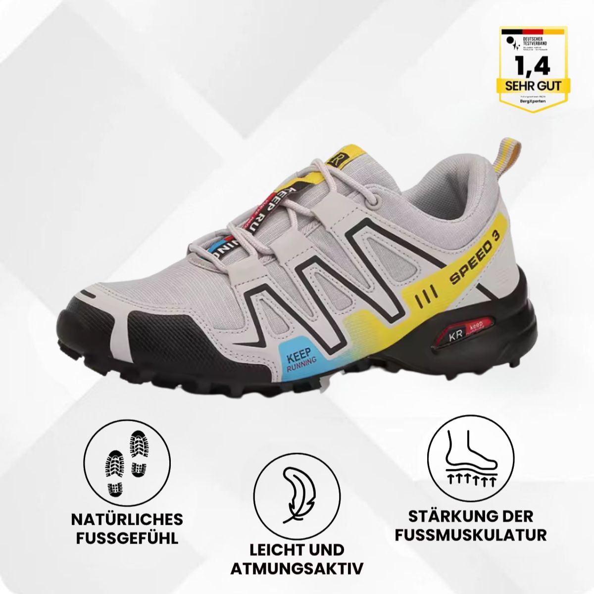 Lindberg | ORTHOTREKKING Ergonomische Entlastungs-Trekkingschuhe