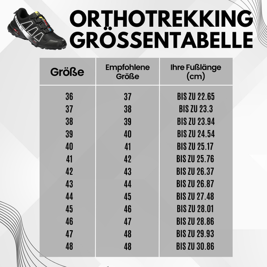 Lindberg | ORTHOTREKKING Ergonomische Entlastungs-Trekkingschuhe