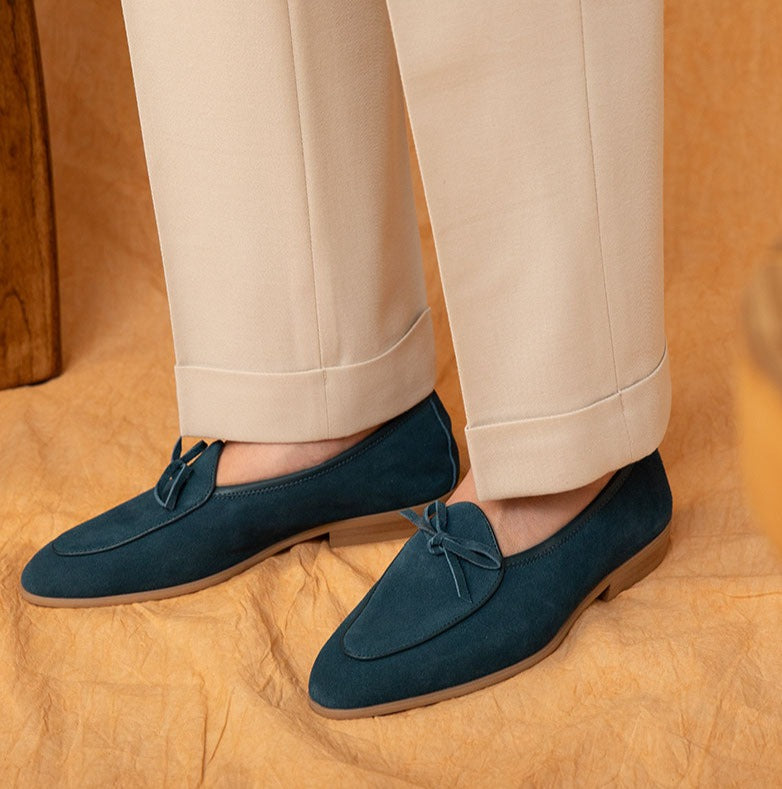 Lindberg | Amalfi Belgische Loafers aus Wildleder