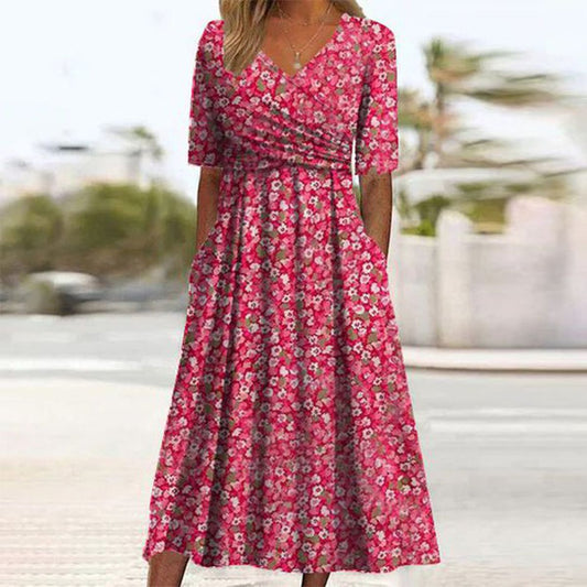 Lindberg | Blumenliebe Kurzarmkleid