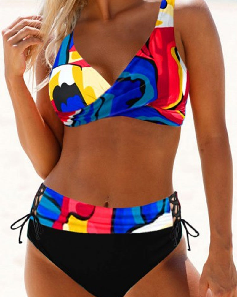 Lindberg | Bunter Bikini-Badeanzug