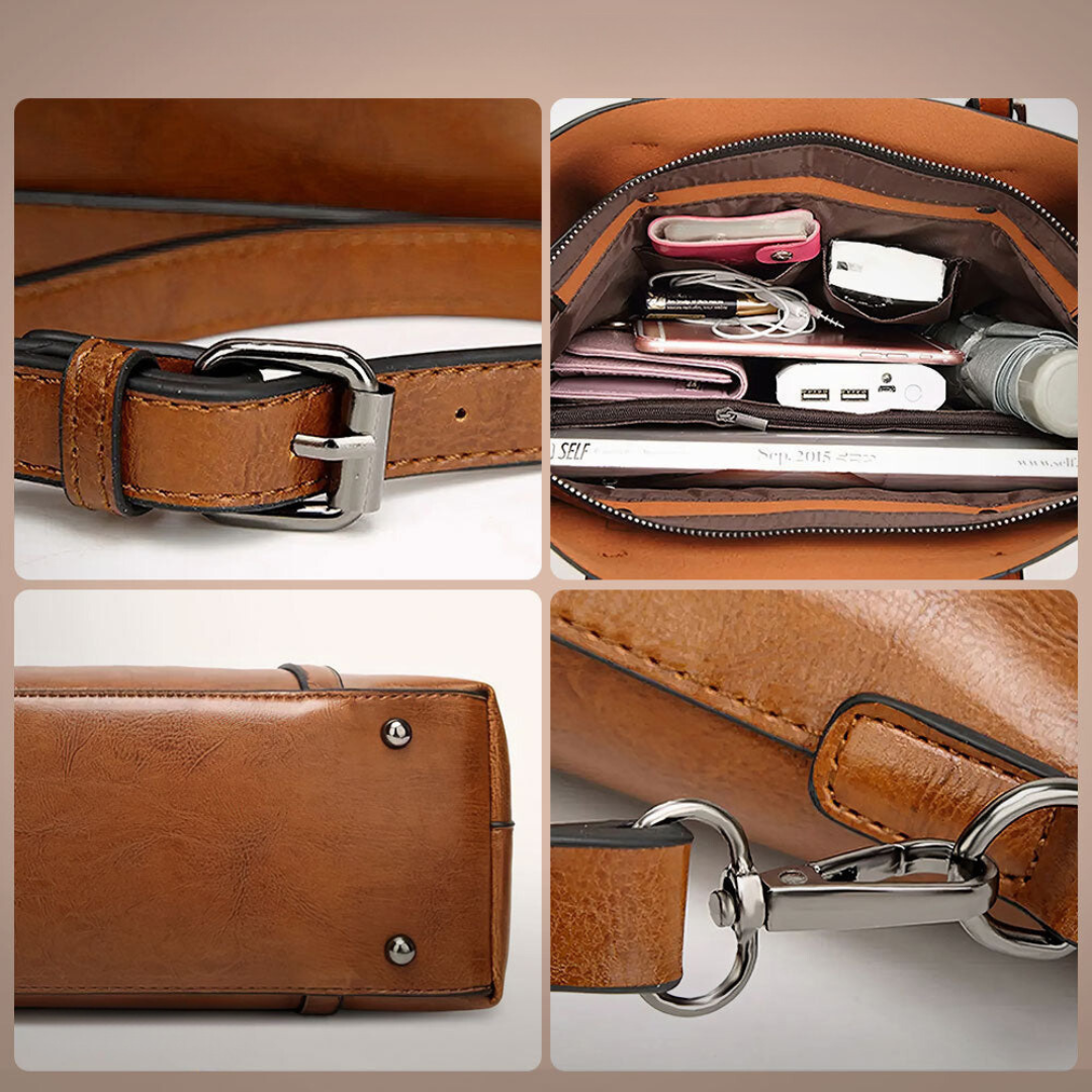 Lindberg | Anna | Elegante klassische Luxus-Handtasche