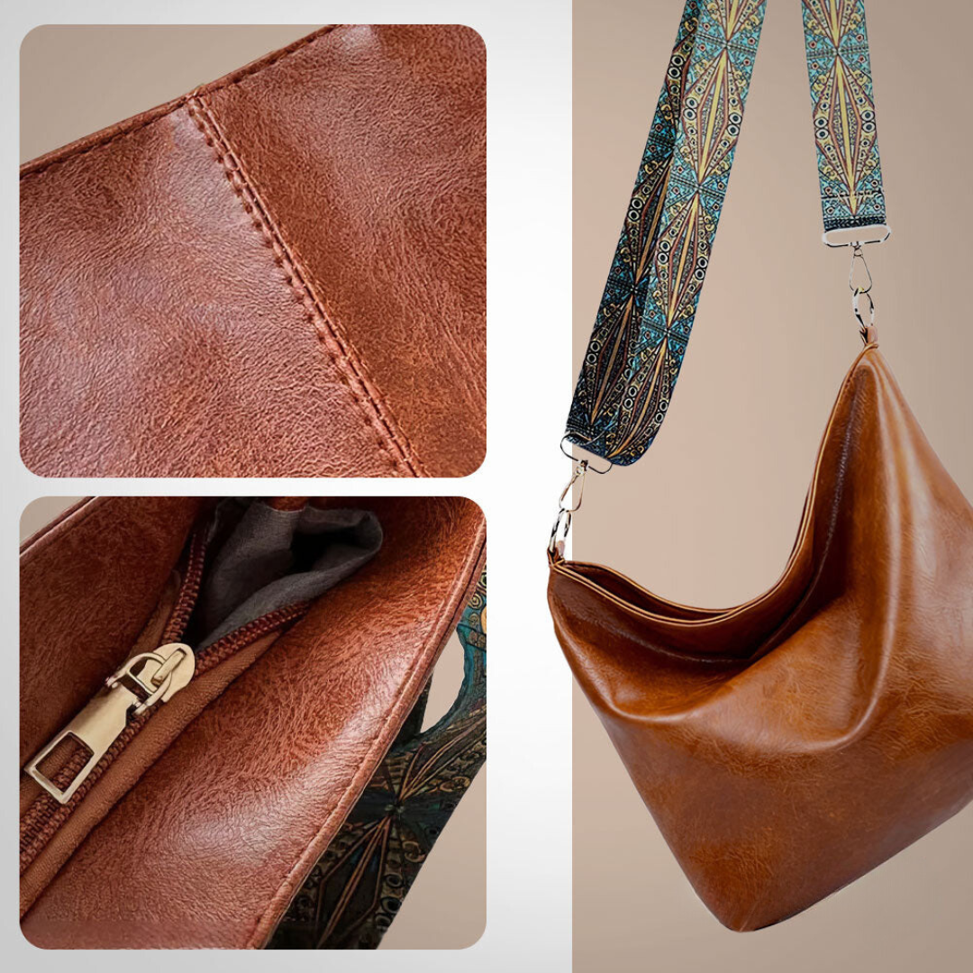 Lindberg | Chelsey™ | Elegante Vintage Schultertasche