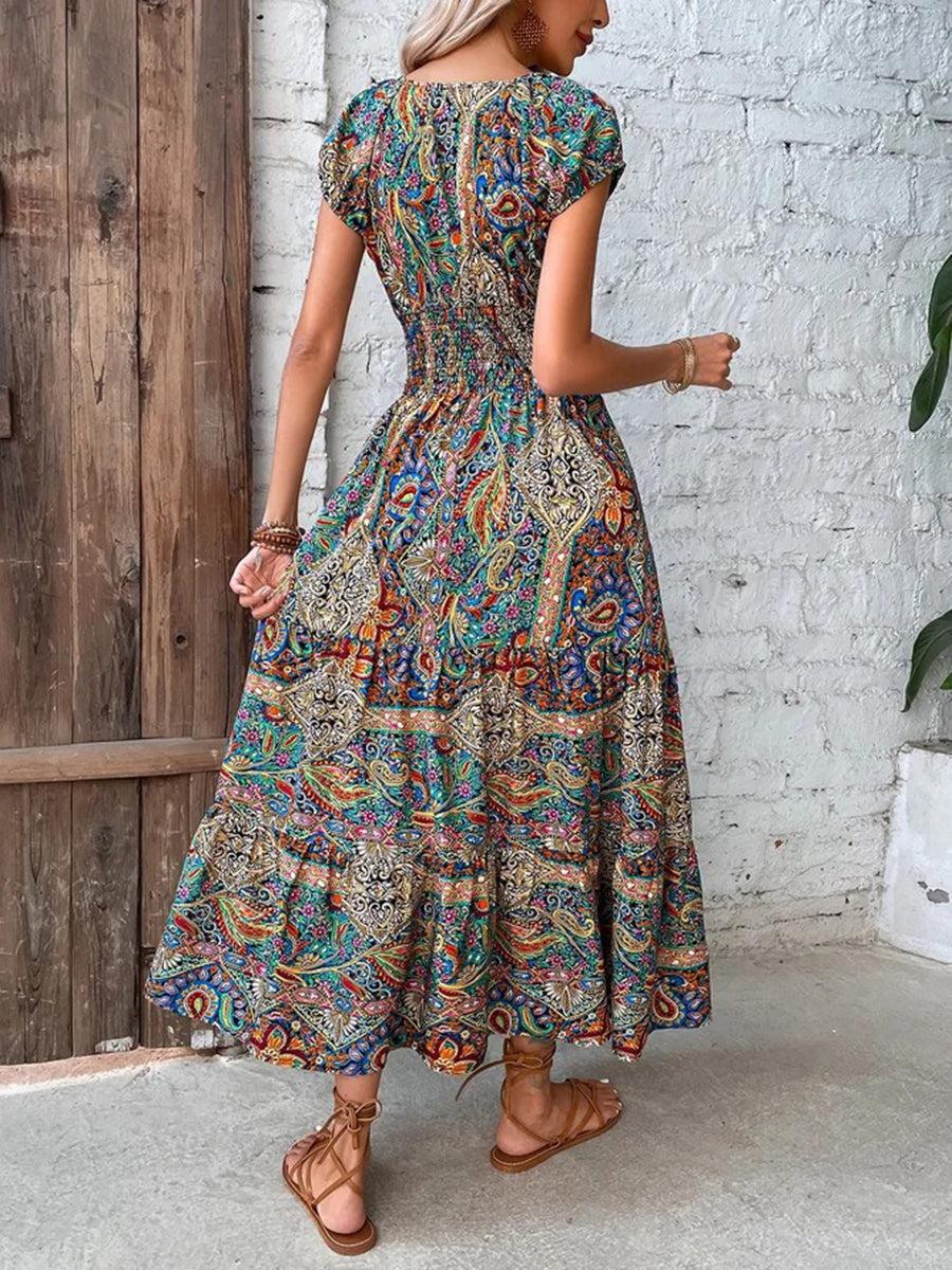 Lindberg | Farbenpracht Maxikleid