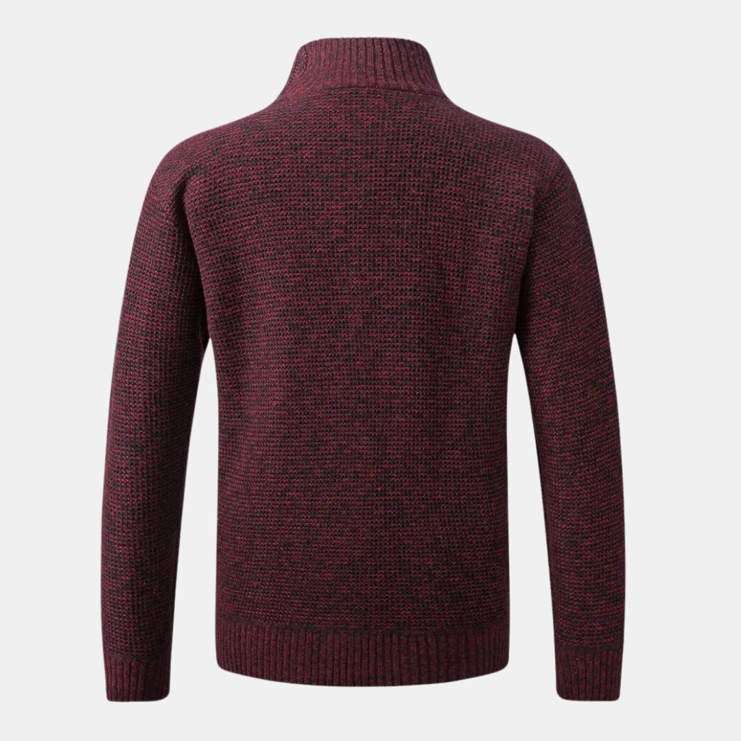 Lindberg | Strickjacke mit Stehkragen
