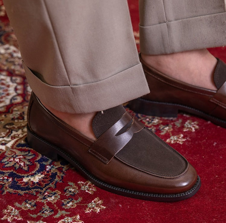 Lindberg | Paris Penny Loafers mit Kontrast