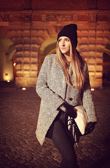 Lindberg | Karierter Wollmantel