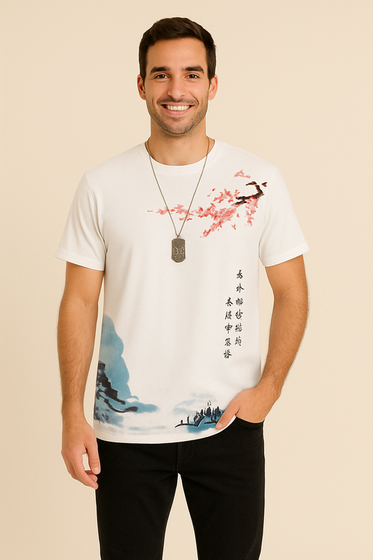 Lindberg | Herren T-Shirt mit Blumenprint für Urlaub & Sommer
