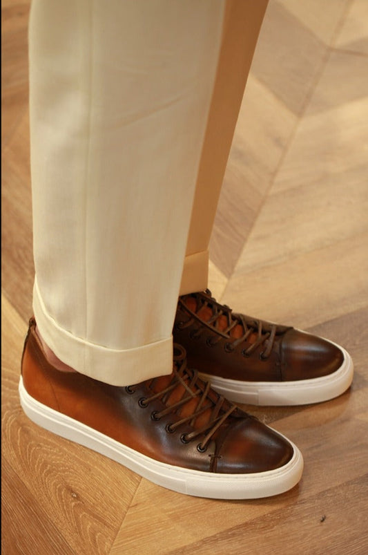Lindberg | Heritage Schnürsenkel-Ledersneakers