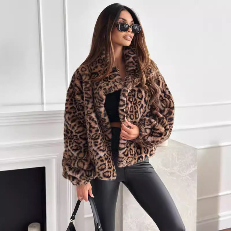 Lindberg | Kurzmantel mit Leopardenmuster