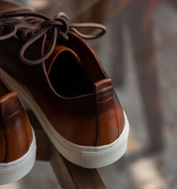Lindberg | Heritage Schnürsenkel-Ledersneakers