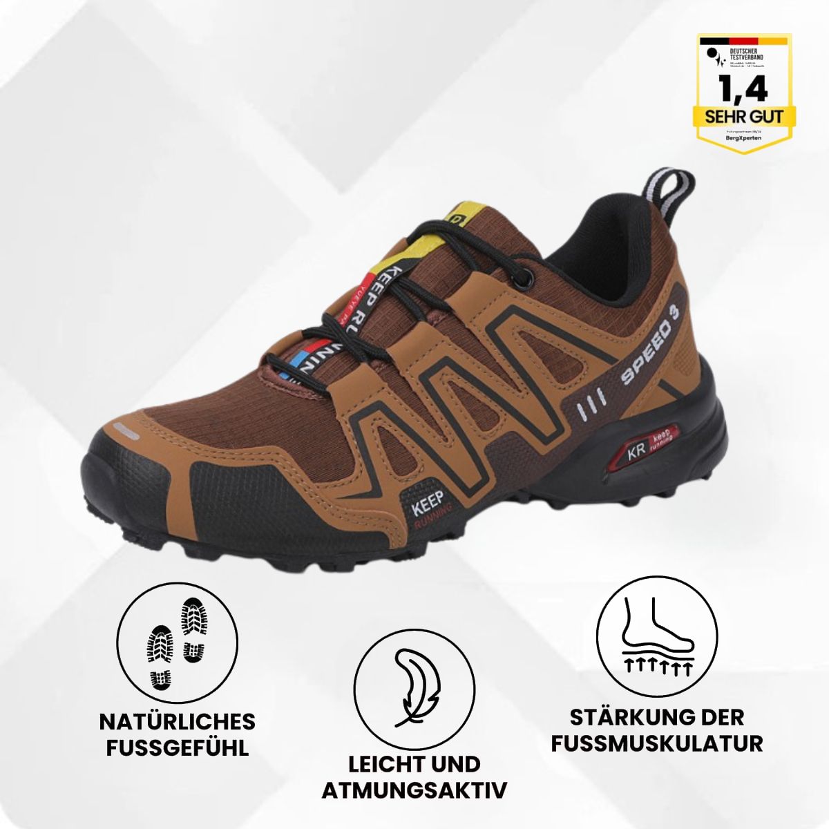 Lindberg | ORTHOTREKKING Ergonomische Entlastungs-Trekkingschuhe