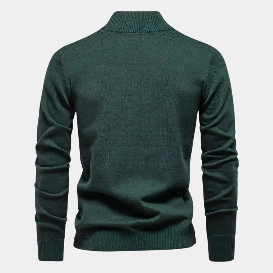 Lindberg | Solider Strickpullover mit Reissverschluss