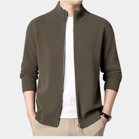 Lindberg | Kaschmir Zip Rollkragenpu llover aus Strick