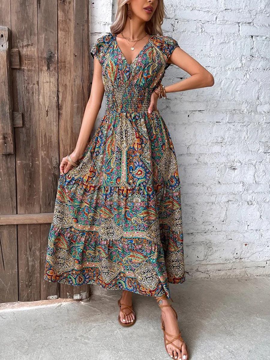 Lindberg | Farbenpracht Maxikleid