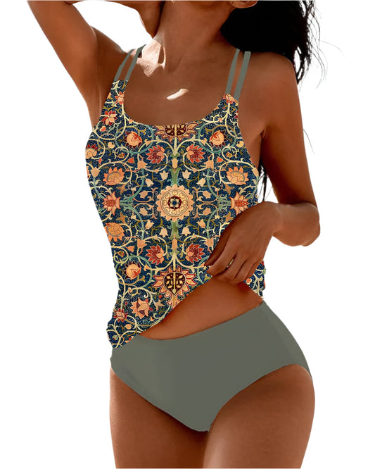 Lindberg | Gedruckter Tankini mit Doppelgurt