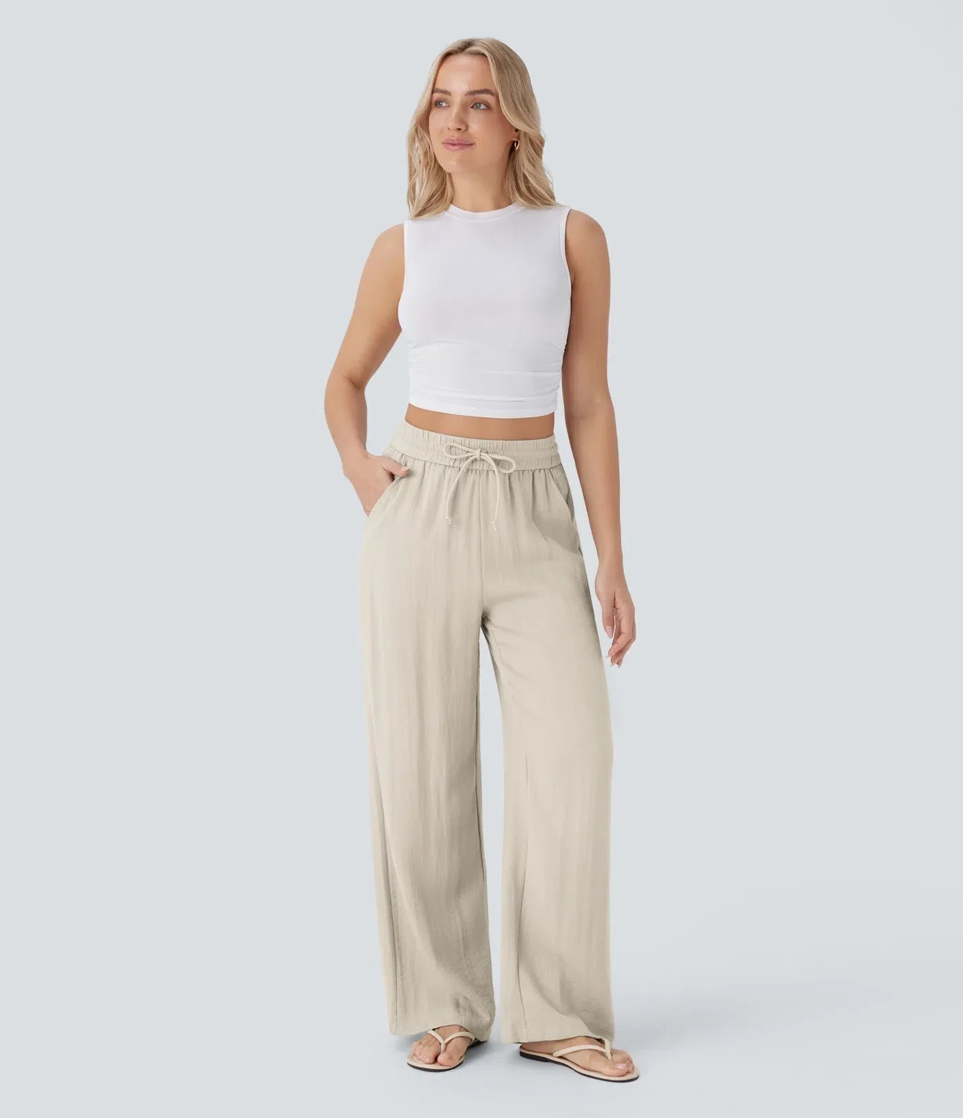 Lindberg | Zafeiria - Elegante Leinenhosen