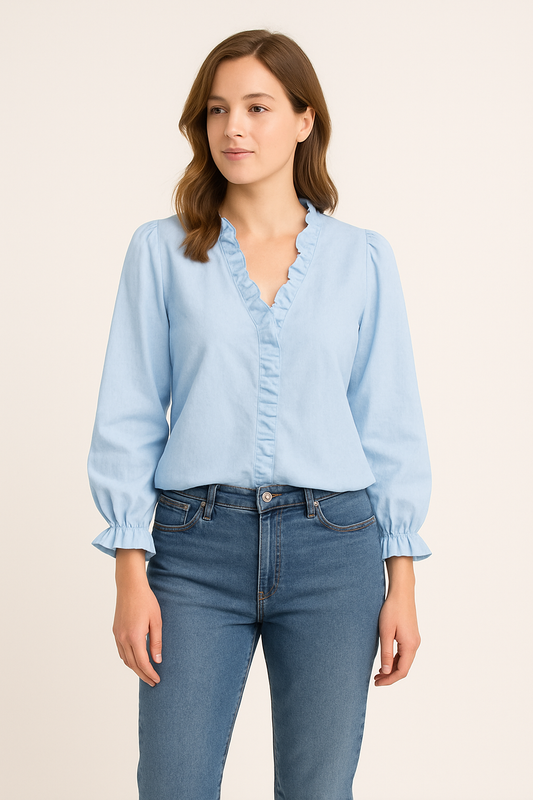 Lindberg | Damen Chic Bluse mit elastischem Material luftig & leicht