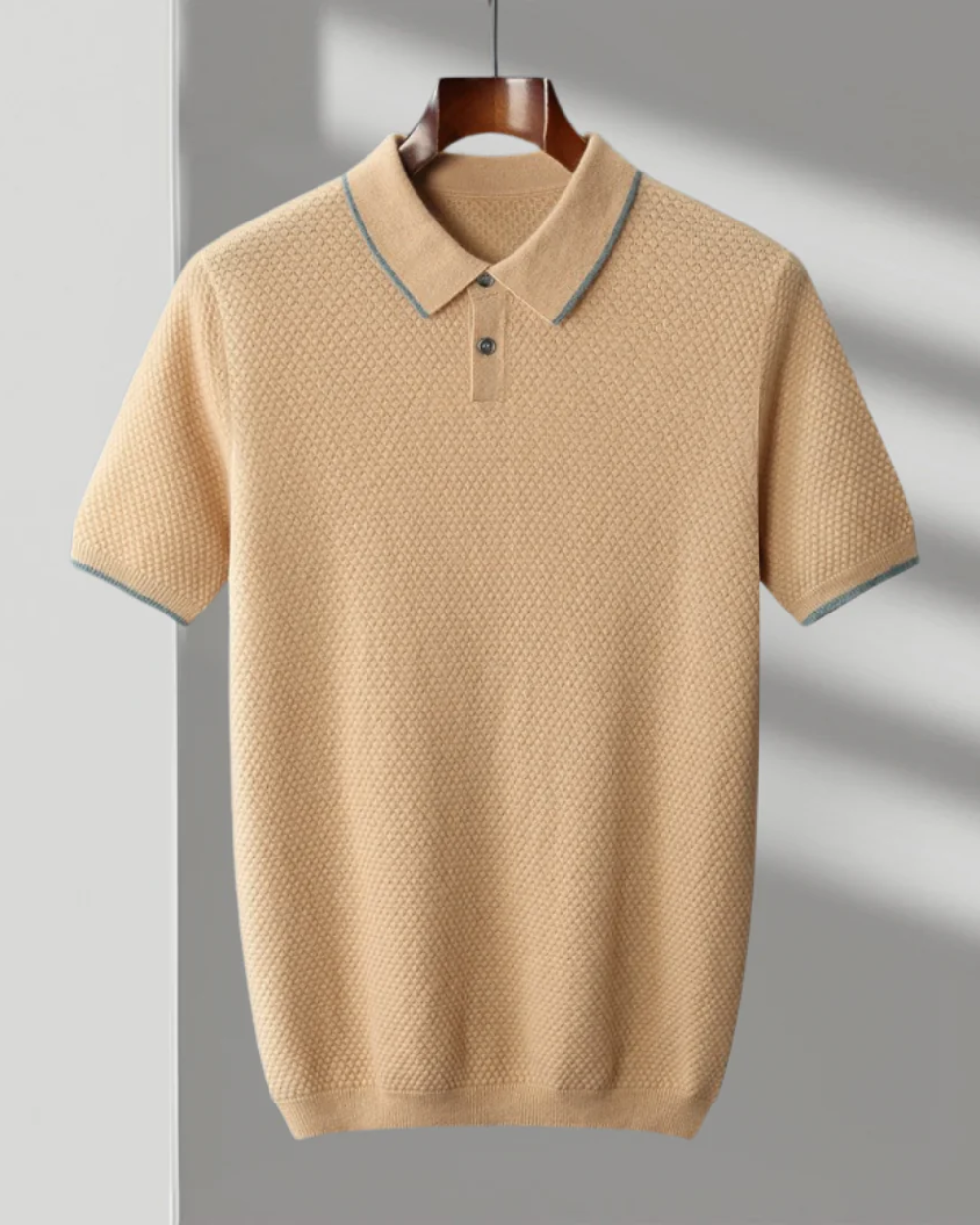 Lindberg | Edelglanz Herren Cashmere Polo-Shirt