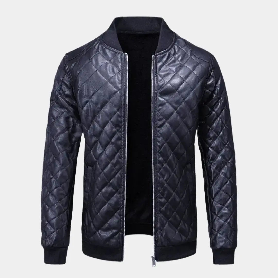 Lindberg | Braune Leder-Bomberjacke