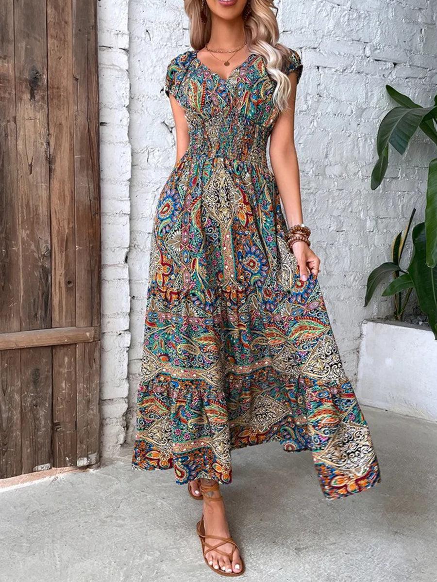 Lindberg | Farbenpracht Maxikleid
