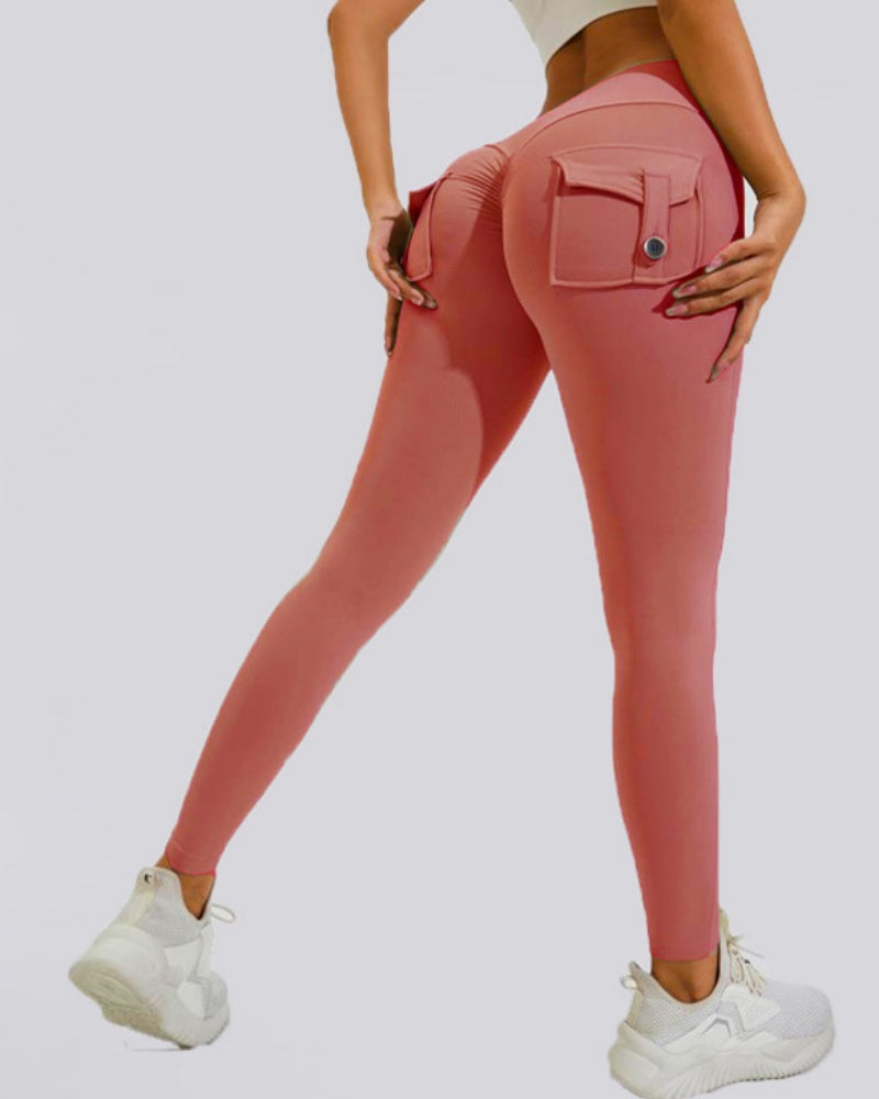 Lindberg | Fitness Leggings mit Cargo Taschen
