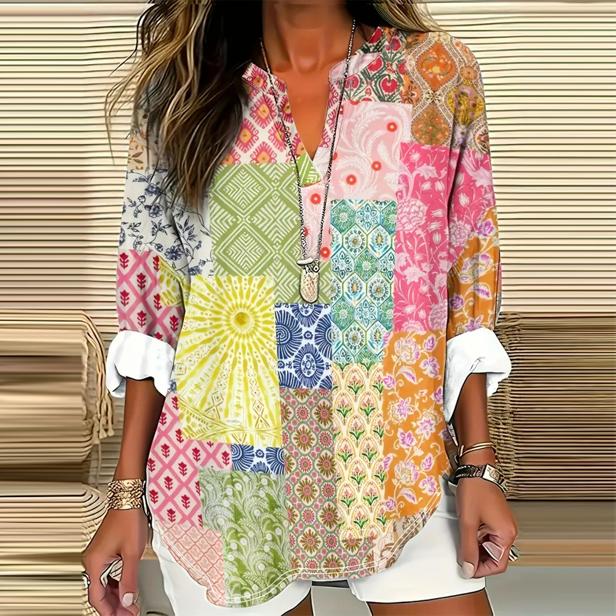 Lindberg | Buntzeit Langarmtop