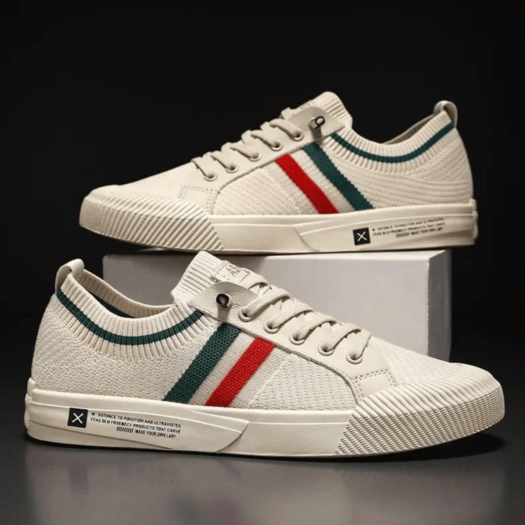 Lindberg | John Herren Sommer Schnürschuhe aus atmungsaktivem Strickmaterial