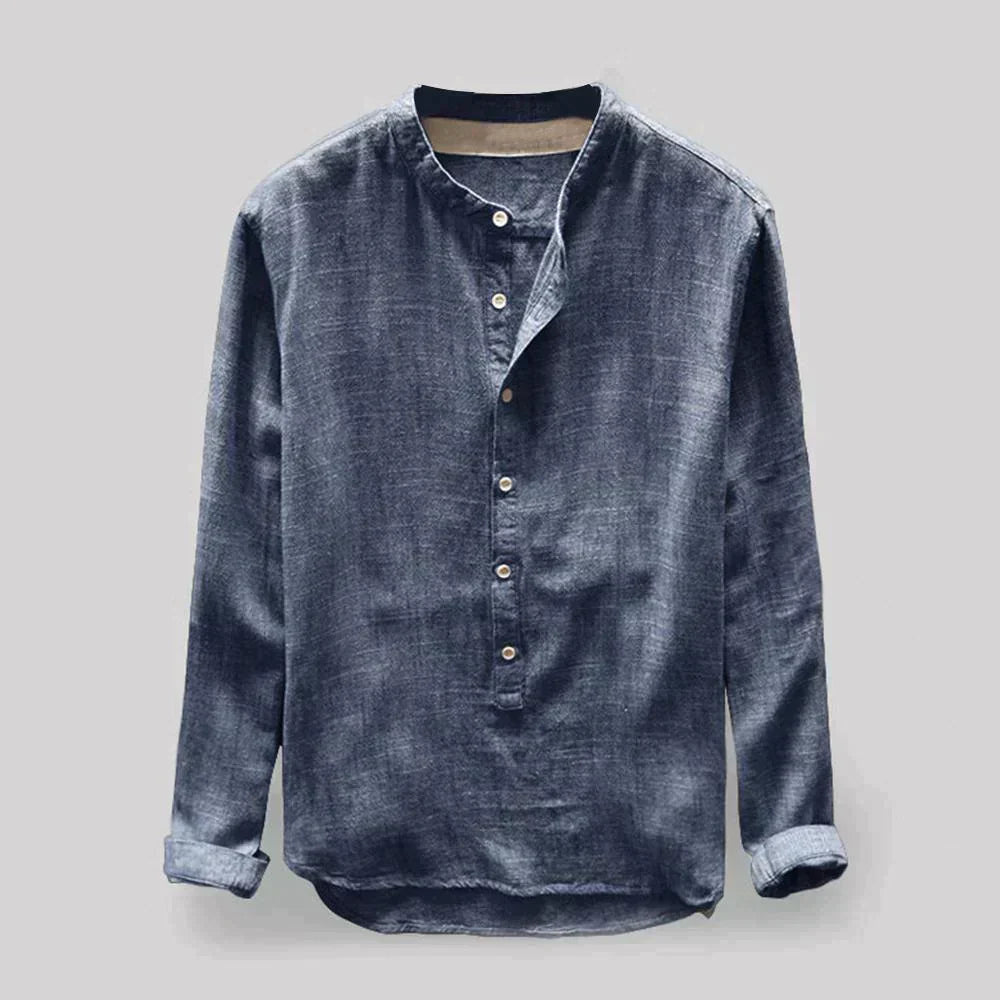 Lindberg | Strukturklang Herren langarmshirt